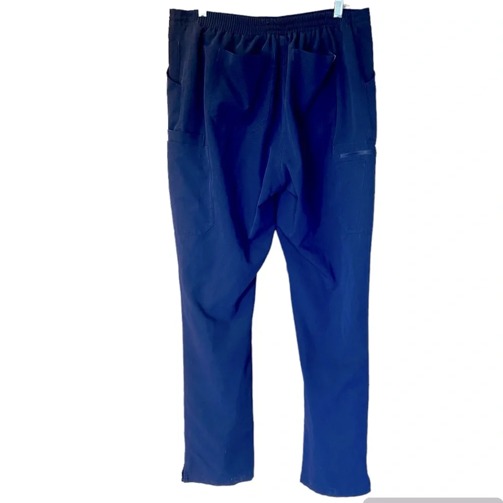 FIGS Technical Collection Men’s Scrub Pants Navy Blue XL Tall Nursing Healthcare